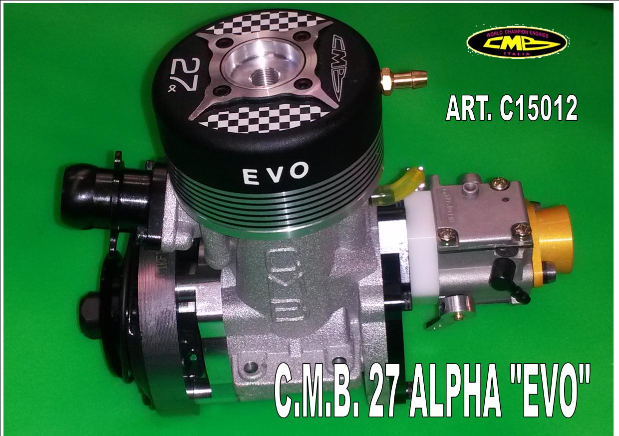 Team VTX PLUS 26 Nitro Marine Engine w/ CNC Mount Flywheel & Collet 3/16" 4.7mm
